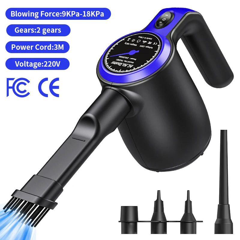 do computador, Air Pump, Paper Hair Cleaner, Home Desktop Blow Dust, 500W