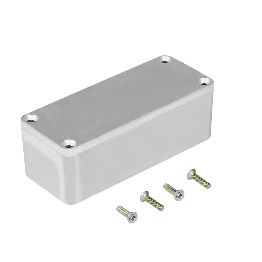 1590a/1590b Aluminium Musik instrumente Kit Kabel Stomp Box Effekte Pedal Gehäuse für Gitarre Effekt Stil Fälle Halter