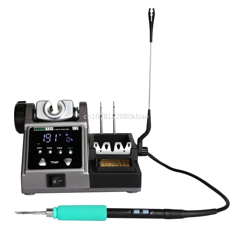 

SMD Sugon T21 Red color BGA Soldering Rework Station For Mobile Phone Repair
