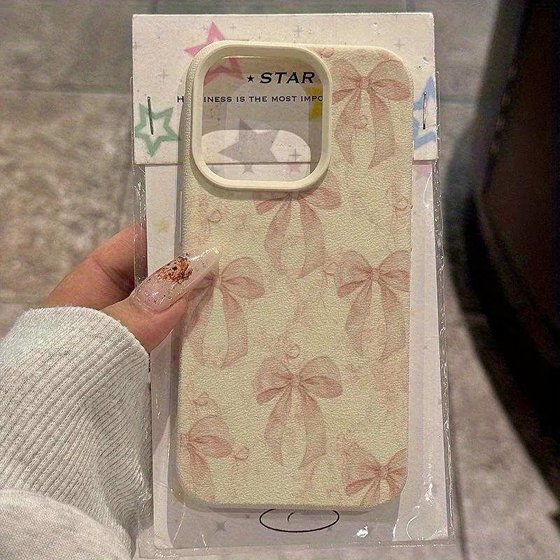 Full Screen Lichee Leather Pattern Shockproof Phone Case