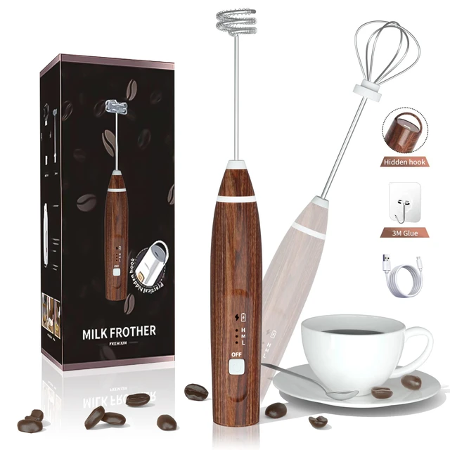 Mini Electric Milk Frother Handheld Foamer Coffee Maker Egg Beater For  Chocolate Cappuccino Portable Blender Kitchen Whisk Tools - Milk Frothers -  AliExpress