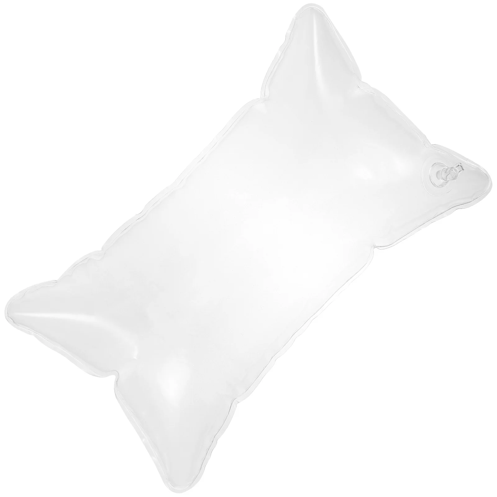 

Inflatable Travel Pillow Portable Compact Air Pillow Clear Backpacking Pillow Neck Head Lumbar Support Blow Up Pillow Camping