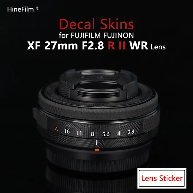 【新品保証あり】XF27mm F2.8 プロテクター付