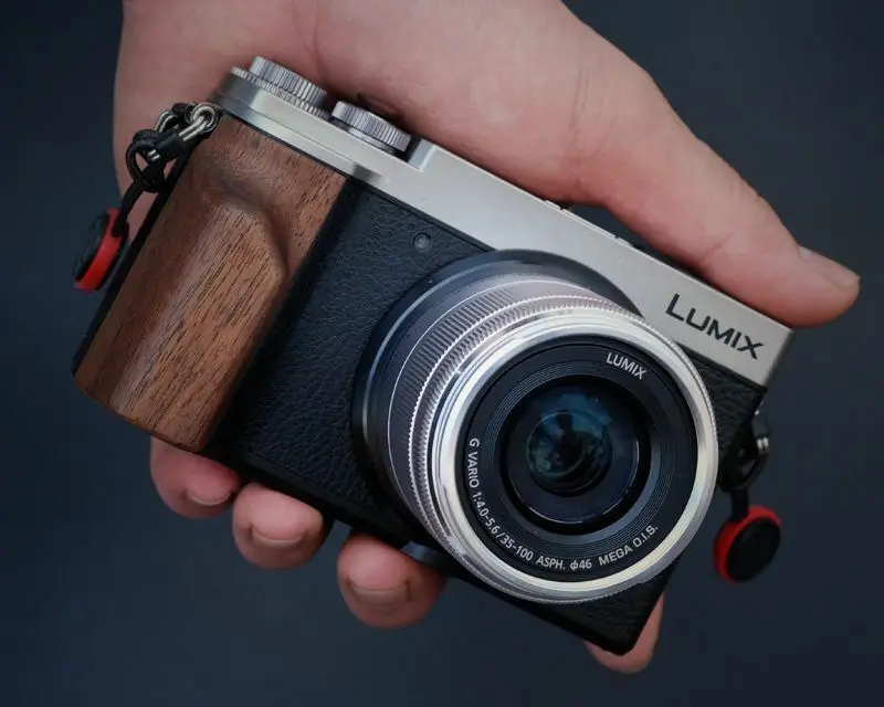 bemanning Het is goedkoop Afkorting For Panasonic Lumix Gx9 Dc-gx9 Ebony Walnut Wood Wooden Camera Hand Grip  Holder - Photo Studio Kits - AliExpress