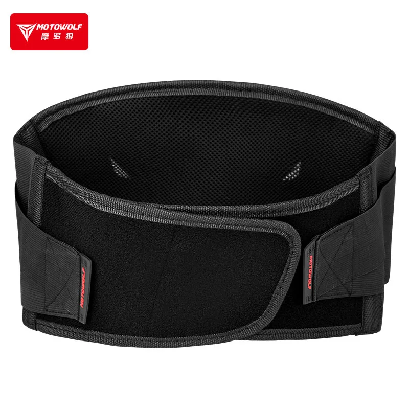 Motowolf Motorcycle Waist Protector Biker Touring Kidney Belt Breathable Cycling Waist Belt Adjustable Sport Guard Unisex