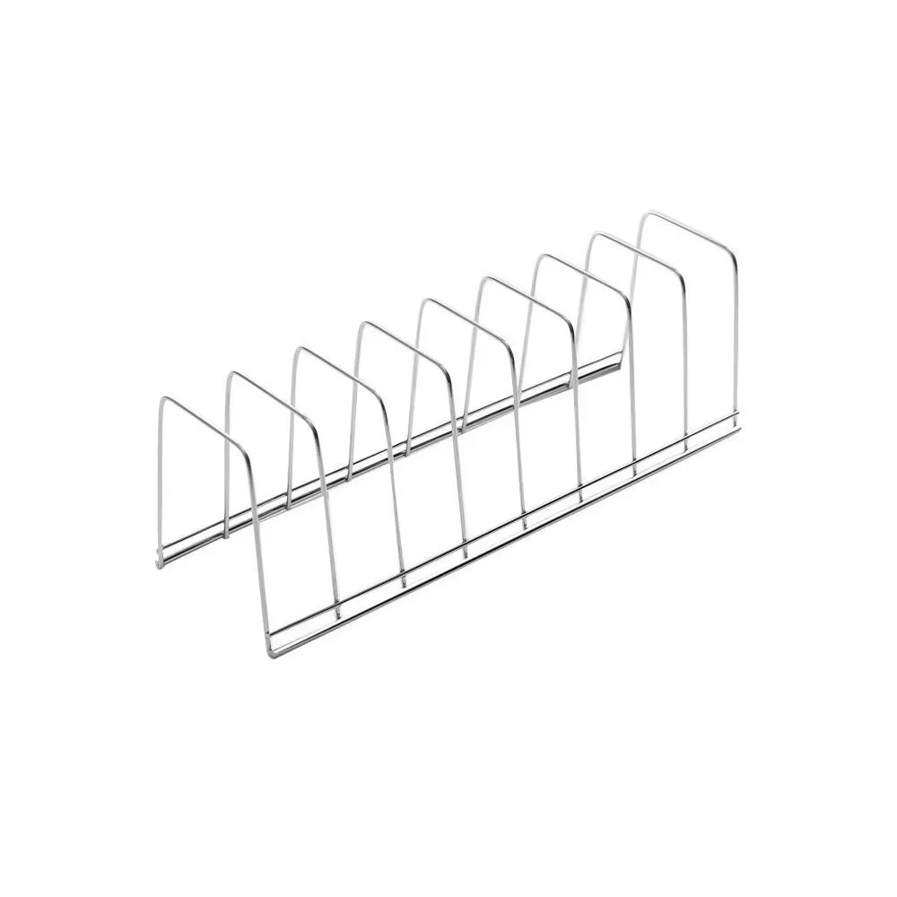 Multipurpose Stainless Steel Dish Rack – Silver Bowl & Plate Drainer, Space-Saving Kitchen Storage Holder