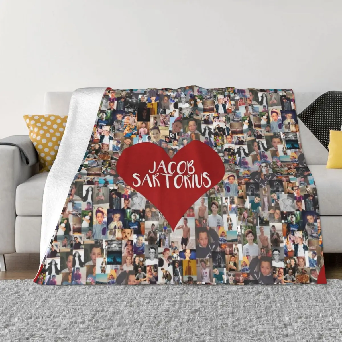 I Love Jacob Sartorius Coperta Da Tiro Divani Di Moda Idee Regalo Di San Valentino Coperte Divani Di Decorazione Copriletto Coperte Vintage