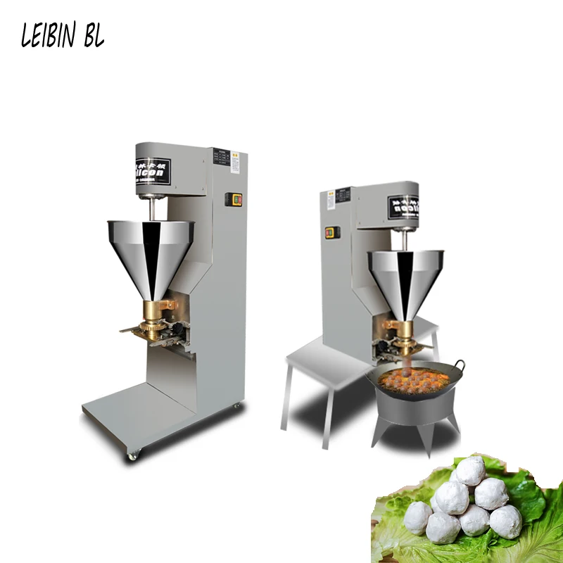 

Small Rice-Meat Dumplings Machine/304 Stainless Steel Halal Fish Ball Machine