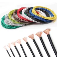 Multicolor Electrical Wire 14 16 18 20 22 AWG Flexible PVC Copper Wire Electronic Cable For Equipment LED Strip Light Speaker - Image 4