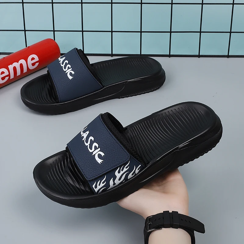 Men Slippers Outdoor Beach Sandals Flip-flops Casual Shoes Home Slippers Big Size 45 fashion sandals,beach slippers,beach sandals,fashion slippers