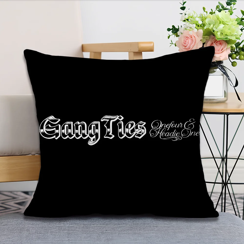 Onefour Hip Hop Rapper Kissenbezug Kissenbezug Quadratisches Kissen Zimmer Schlafzimmer Kopfteil Sofa Wohnzimmer Rückenlehne Nickerchen Zeit – Detail 9