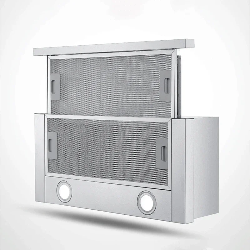 600mm Mini Range Hood Household Kitchen Exhaust Hood Range Hood Pull-Out Range Hood Stainless Steel Kitchen Apartment Range Hood 6