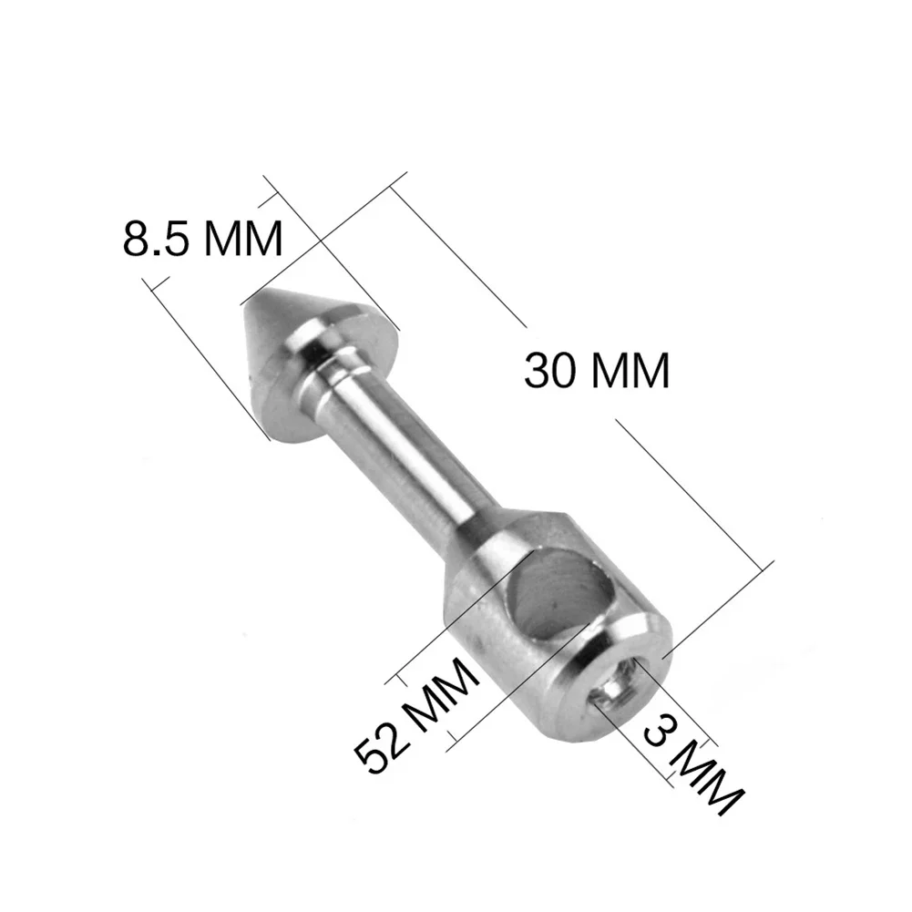 2-10PCS Spear Band Wishbone Nails Stainless Steel Nail Fish Fork Replacement Speargun Rubber Band for Spearfishing Diving