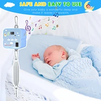 Contrôleur électrique de berceau de balançoire pour bébé, pilote à bascule, berceau à ressort pour bébé RC, moteur de hamac pour bébé, 9 niveaux de synchronisation de vitesse réglable 4