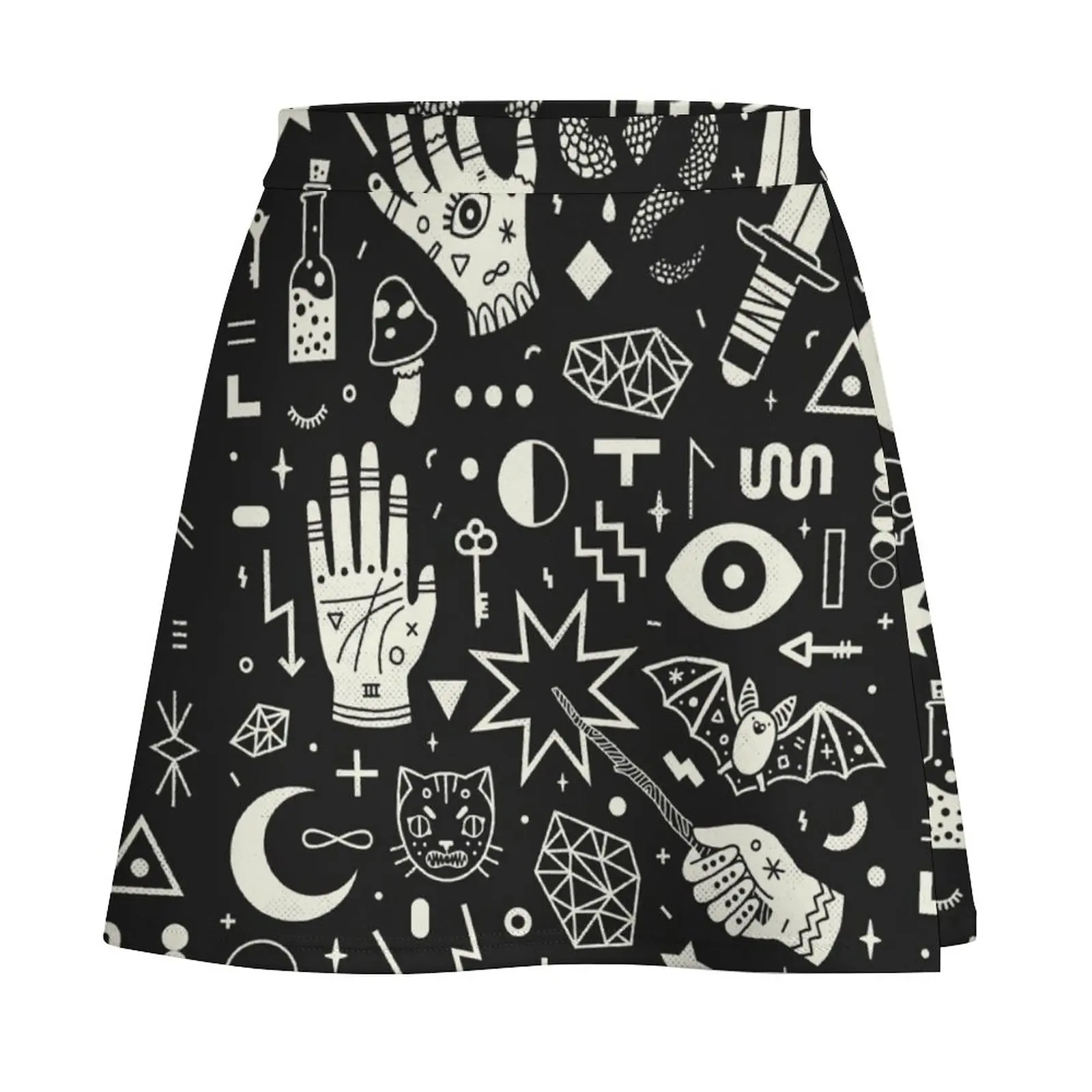 Witchcraft Mini Skirt shorts midi skirt for women