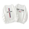 New York Printing Mens Sweatshirts Hot Sales O-Neck Black White Tops Man High Grade Clothing Casual Pullover Jogging Sweatshirts 5