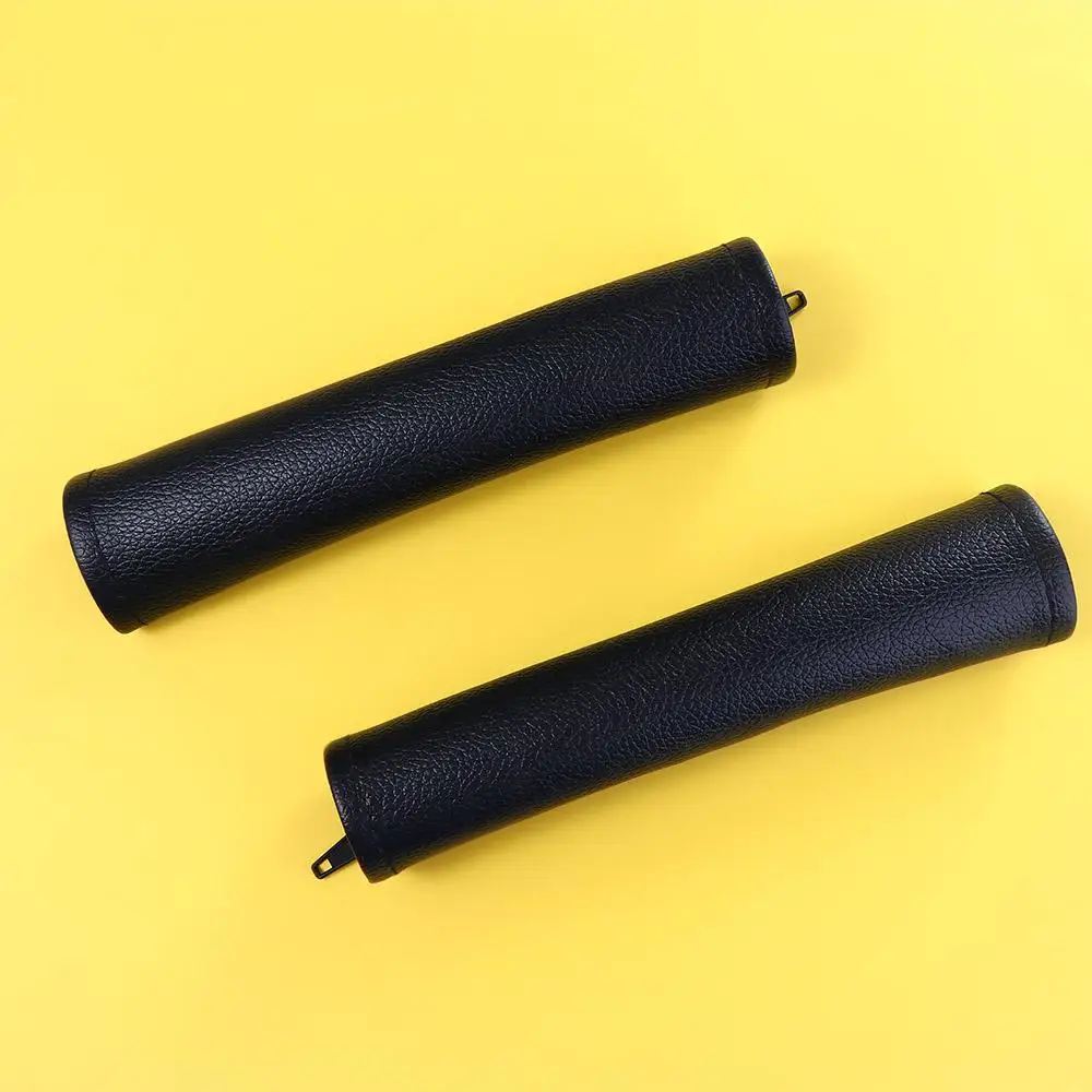 Baby Stroller Accessories PU Leather Handle Covers Pushchair Armrest Protector Baby Car Cart Cover Front Handle Protective Cases