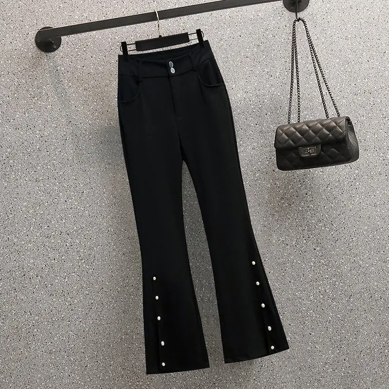 Oversized, Stylish and Fashionable Women's Summer Clothing, Age Reducing and Slimming Doll Shirt Top, Two-piece Suit Pants