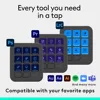 MX Creative Console - 9 Customizable LCD Keys, Control Dial for Graphic Design, Video Editing, Control Adobe, Zoom, Spotify 4