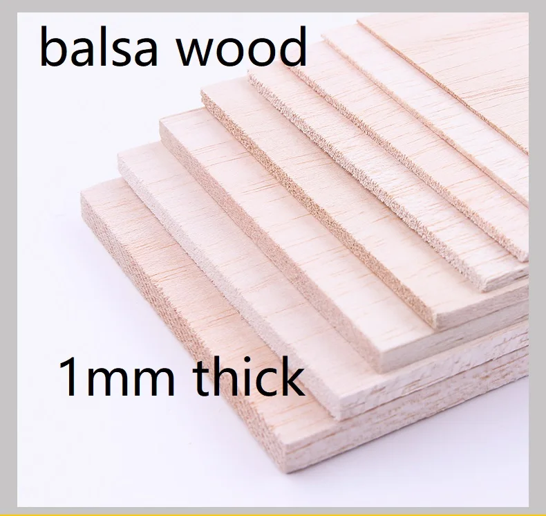 3mm 4mm 5mm 6mm 8mm cork wood panel balsa wood sheet light wood