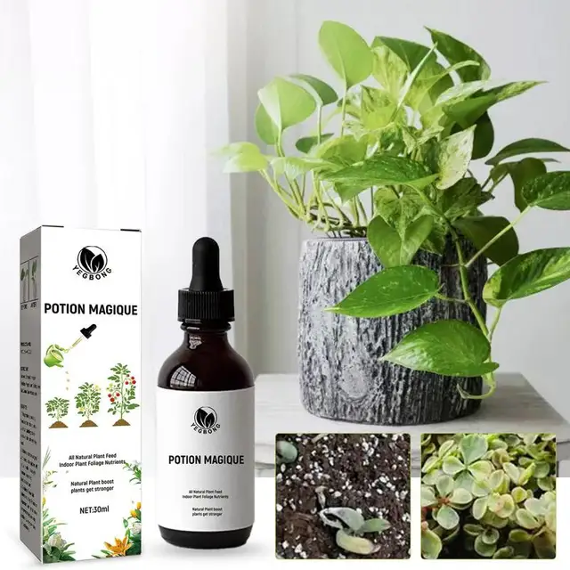 Növényi Lombműtét 30 Ml Beltéri Táplálkozás Műtrágya Élelmiszer Folyékony Növekedés Tápanyag - Image 4