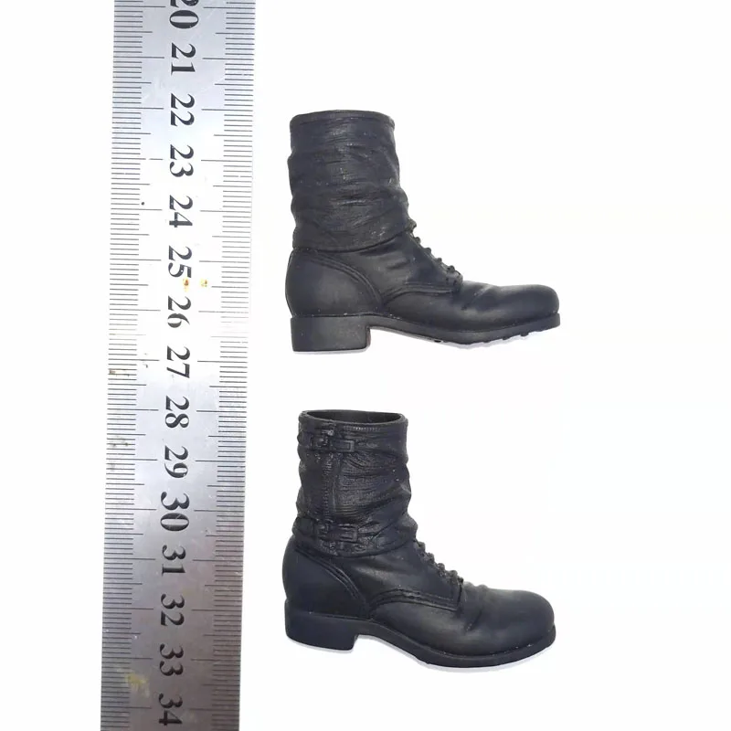 1/6 scale Black shoes HOLLOW for Custom 12'' Male Figure Body Doll Accessory 