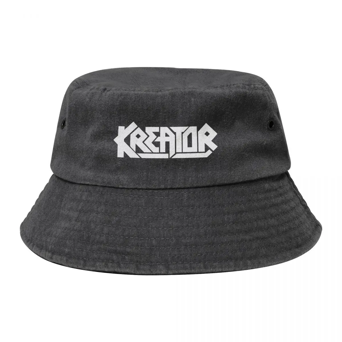 

Kreator Silhouette Cowboy Denim Fisherman Hat With Printing