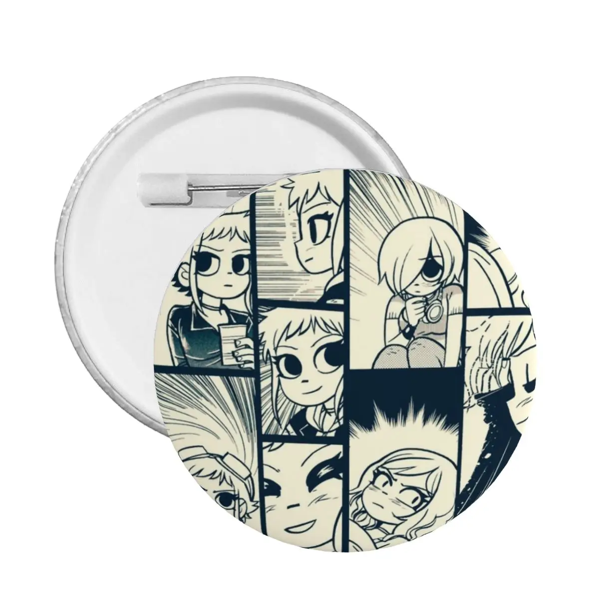 Personalizza Ramona Flowers Scott Pilgrim Button Pin Per Zaino Badge Spille Regalo Pinback