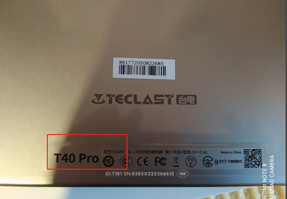 Digitador da Tela Táctil para Teclast T40 Pro Conjunto da Exposição do Lcd Painel Táctil Tla002 104 Dentro - Imagem 5