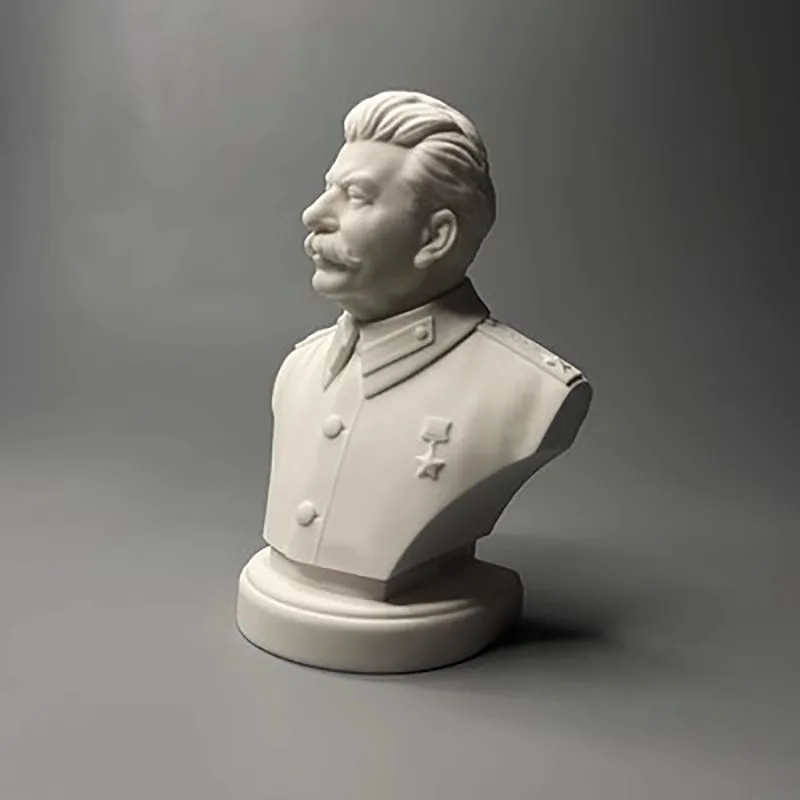Stalin-Soviet Model Gypsum Figure Sculpture, Great Sculpture, Office, Study, Wine Cabinet, Art Decoration