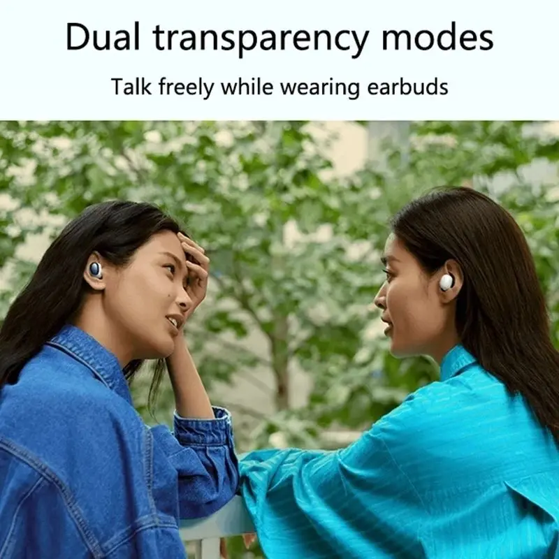 Xiaomi Redmi Buds Earbuds sem Fios Tws Ruído Activo Cancelamento do Bluetooth 5.2 In-ear Fone de Ouvido Fone de Ouvido Bluetooth Pcs - Image 5