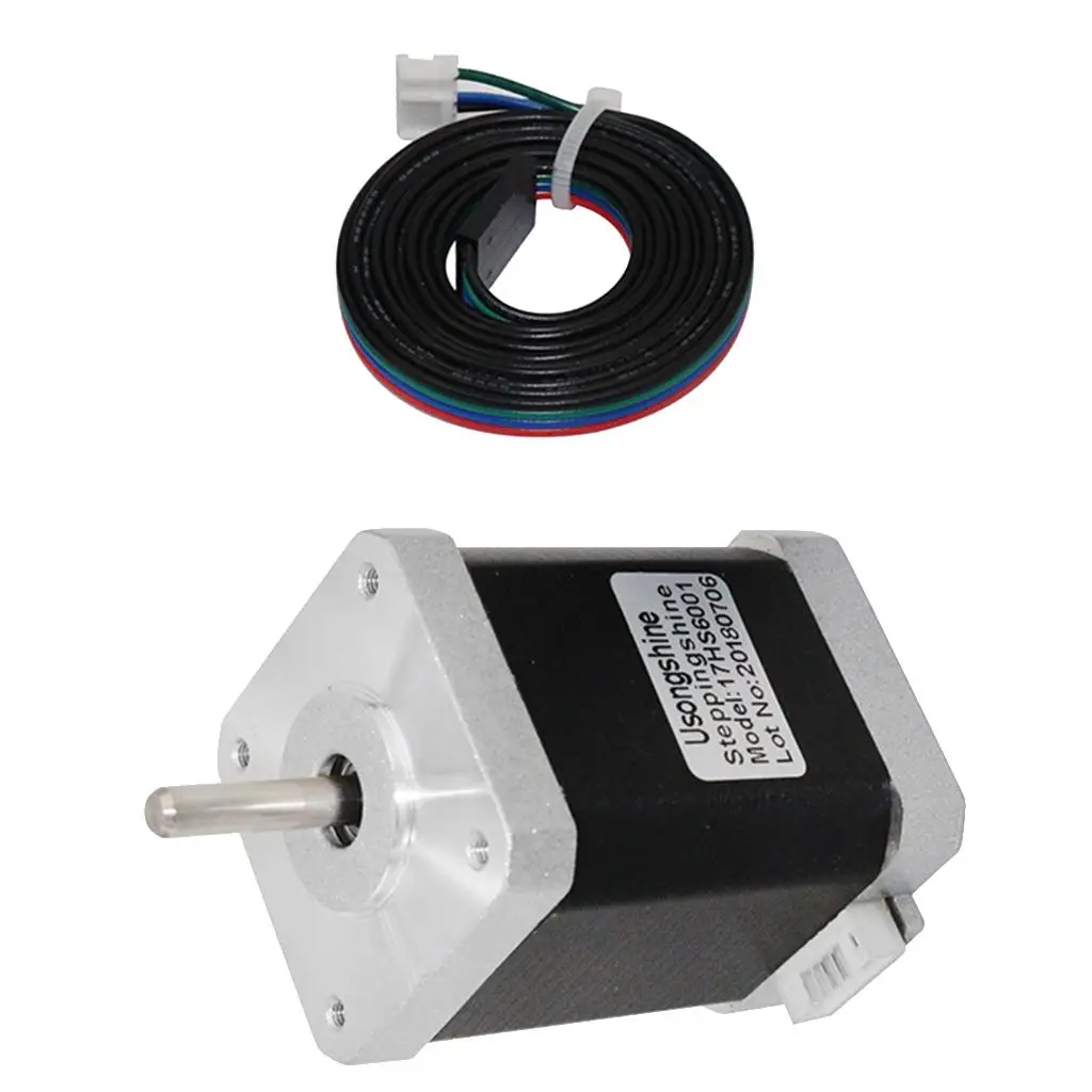 17 Bipolar Stepper Step Motor 12V 4Pin for CNC And 3D Printer 17HS6001