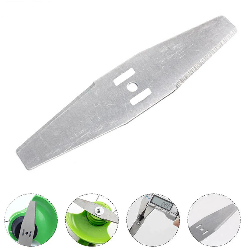 

1pcs Metal Grass String Trimmer Head Blades Replacement Saw Blades LawnMower Fitting Accessories For Garden Tool Part