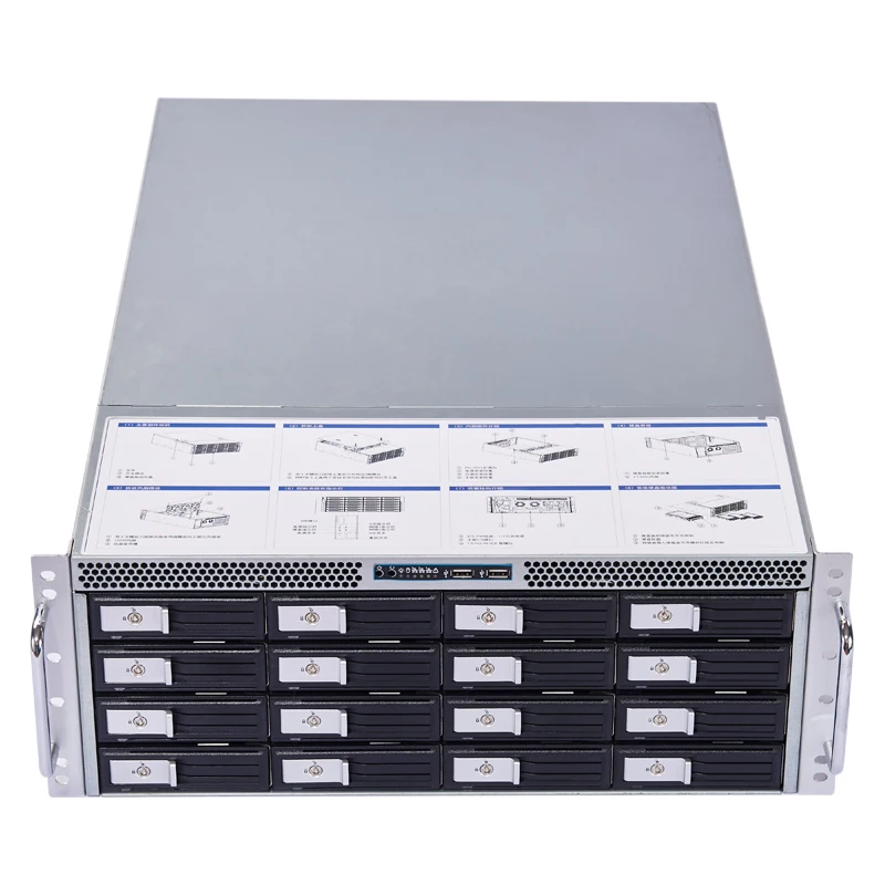 

NAS Case 16 Bays Server With 3.5" Hard Disk