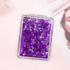 Makeup Mirror Chic Hand Mirror Pocket Mirror Square And Round Shape Pocket Mirror Nice Appearance Vanity Mirror Girl Present 5