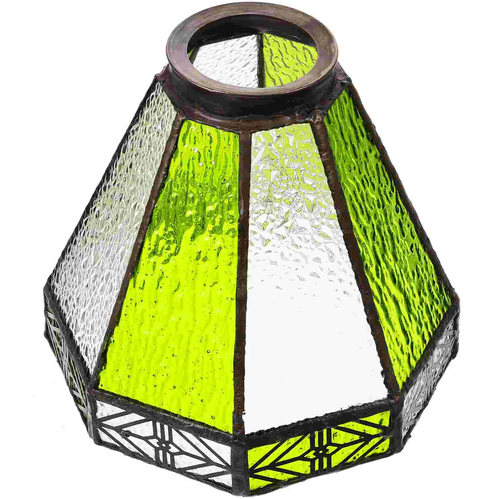 

Glass Shade Vintage Lamp Shade Bedside Chandelier Lampshade Decorative Pendant Light Shade