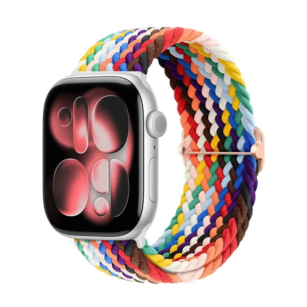 Elastic Braided Nylon Strap