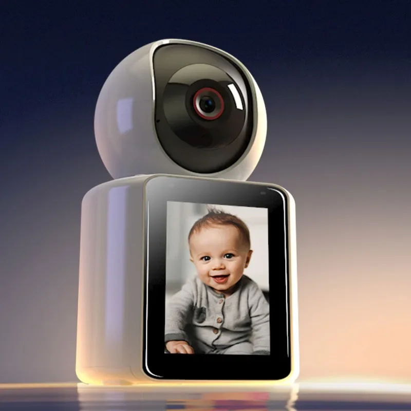 ESCAM 화상 통화 스마트 와이파이 카메라, 2.8 인치 IPS 스크린, FHD 1080P IP 캠, 양방향 대화 무선 PTZ 카메라, 신제품