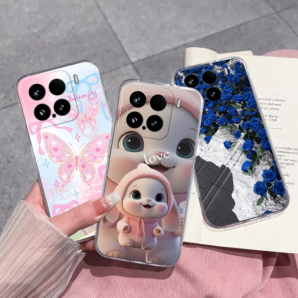 Rainbow Soft Transparent Silicone Bumper Phone Case - Creative Gift