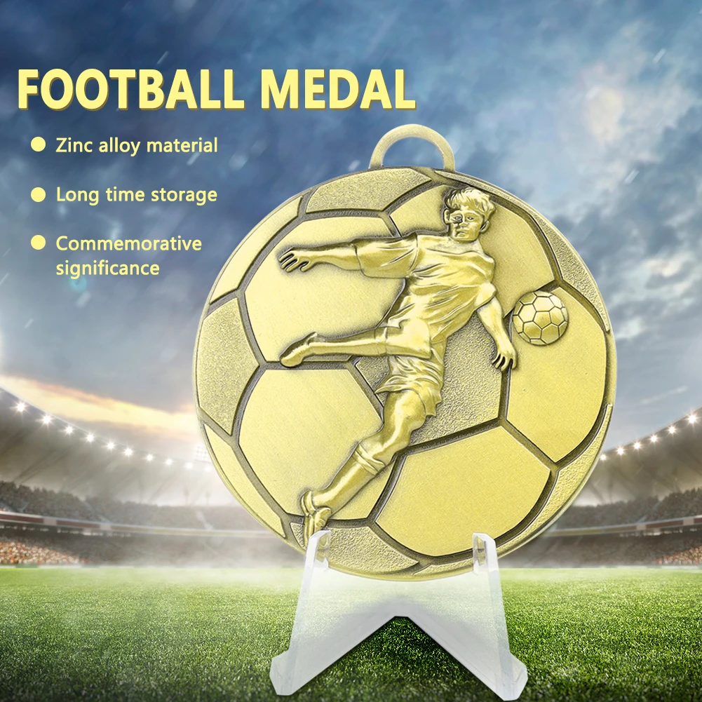 Award medals Football Competition Games Medals Zinc Alloy sports competition awards medals wear-resistant collection decoration souvenir gift