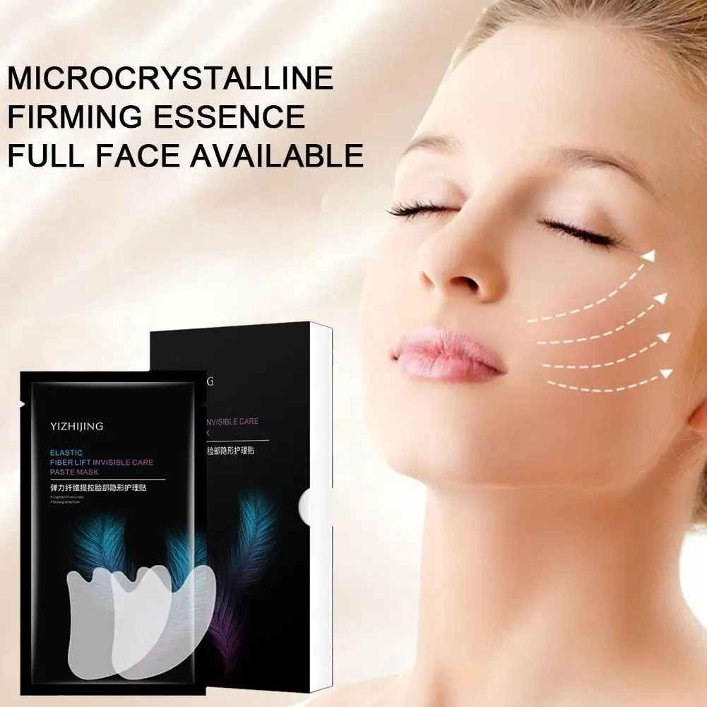 5 Paia Antirughe Invecchiamento Viso Adesivo Maschera Per Gli Occhi Cura Della Fronte Sollevamento Antirughe Collo Pelle Cuscinetti Invisibili Patch B
