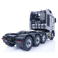 LESU RC 1/14 Tractor Truck RTR 8x8 Metal Chassis Equipment Rack DIY Remote Control Car Model Light Sound Systems Toy THZH1539 2
