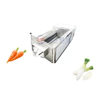 Best Selling Carrot Red Radish Potato Ginger Washing Peeling Machine Fruit And Vegetable Washer Wash Garlic Cleaning Machine 1