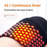 2PCS Wormwood Self Heating Knee Sleeve Warmer Knee Pad Women Men Older Arthritis Joint Pain Relief & Tendonitis Injury Recovery 4