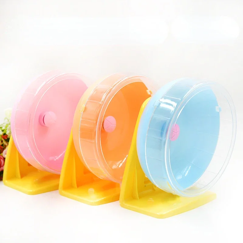 

Hamster Running Wheel Pet Toy Plastic Silent Rotatory Disc Runner Hedgehog Sport Exercise Fitness Toy Hamsters Accessories