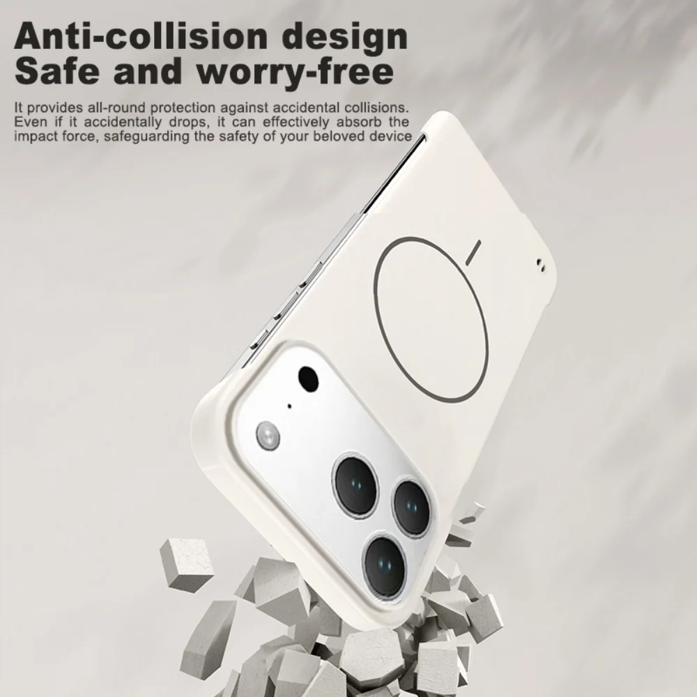 Ultrathin Frameless Magnetic Phone Case with Magsafe Compatibility