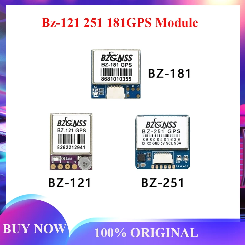 

Beizheng Bz-121 251 181GPS Module Dual Protocol Fixed Wing Traverse FPV Drone F4 F7H7 Flight Control Parts