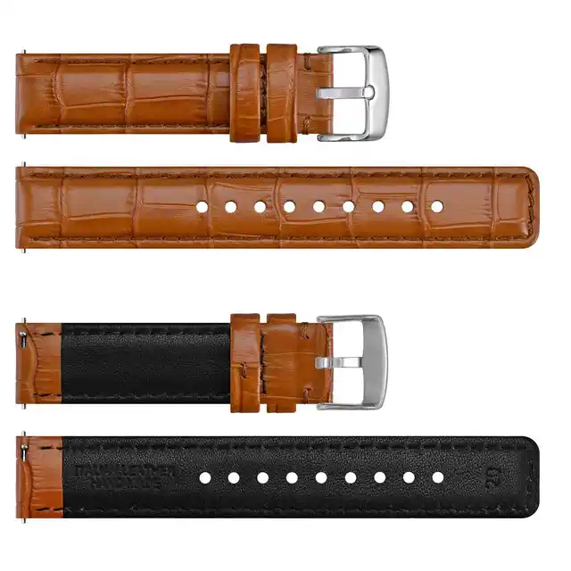 Bracciale Orologio Acciaio Inox Cinturino Orologio Pelle