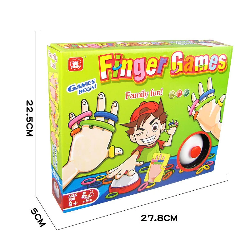 Puzzle Rubber Band Bracelet Finger Game Family Board Table Game Montessori Multiplayer Competitive Parent Child Interactive Toys