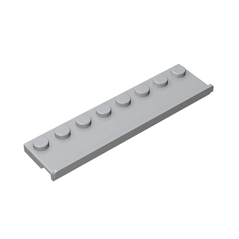 10PCS 30586 블록 액세서리 벽돌 8x2 슬롯 도어 트랙 기술 빌딩 부품 MOC 장난감 DIY 크리스마스 선물